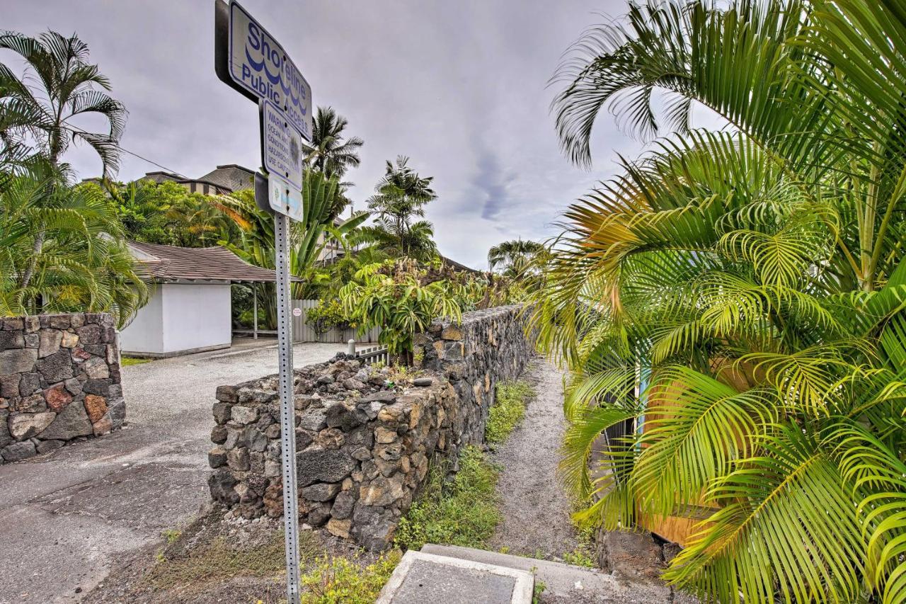Walk To Turtle Beach From Kailua-Kona Apt! Exteriér fotografie